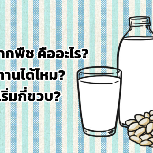 นมจากพืช คืออะไร? เด็กทานได้ไหม? ควรเริ่มกี่ขวบ?