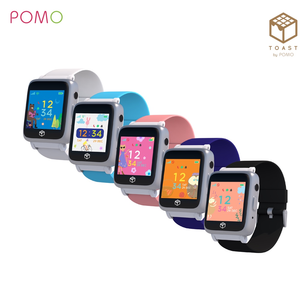 นาฬิกาสำหรับเด็ก POMO Toast Series